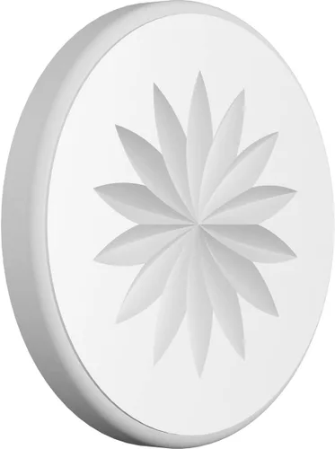 Miniatura 15 de Ekena Millwork ROSP050X050X100GRY11 Roseta estándar con borde redondeado, 5 pulgadas de ancho x 5 pulgadas de alto x 1 pulgadas de alto, PVC
