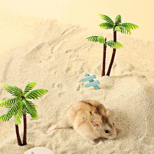 Miniatura 3 de DR.DUDU Arena de baño para hámster, 2.8 libras, libre de polvo, arena del desierto o arena para orinal para hámster, chinchillas, jerbo, ratones