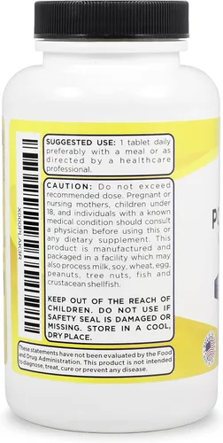 Miniatura 5 de Suplemento de apoyo con gluconato de potasio con yodo Kelp, de 250 comprimidos, 0,003 oz por tableta con 0,000005 oz de yodo, para la presión