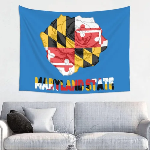Miniatura 28 de Póster de tapiz con diseño de bandera de las Bahamas de 29 x 37 pulgadas, decoración del hogar, para colgar en la pared, decoración de fondo