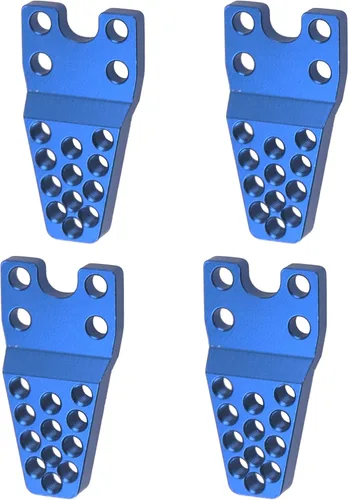 Miniatura 8 de ShareGoo - Juego de 4 soportes de amortiguadores de metal para coche RC, ajuste de altura y ángulo, kit de elevación de suspensión compatible