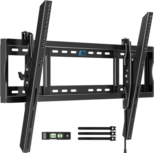 Miniatura 13 de HOME VISION Soporte de pared para TV fijo para la mayoría de televisores planos/curvados de 26-65 pulgadas con VESA máx. 400x400mm hasta 99 libras