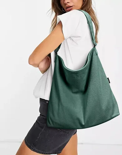Miniatura 8 de KALIDI - Bolsa de pana para mujer, con cremallera, casual, de gran capacidad, con bolsillos