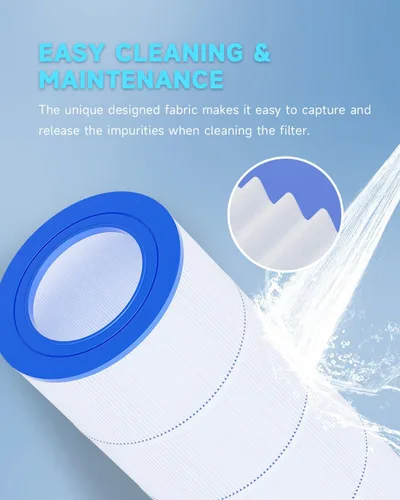 Miniatura 8 de AQUALTRA Filtro de piscina compatible con CC100, C-9410, CCRP100, PAP100, PAP100-4, Ultral-C3, R173215, FC-0686, 100 pies cuadrados, 23 5/8 pulgadas
