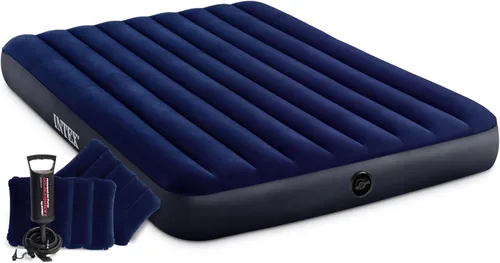Miniatura 11 de Intex 64757E Dura-Beam Colchón de aire Downy estándar: Fiber-Tech - Tamaño individual - Altura de la cama de 10 pulgadas - Capacidad de peso de 300