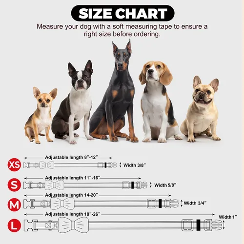 Miniatura 6 de azuza Collar de perro con pajarita, collar de perro suave y cómodo con lazo, patrones divertidos y color brillante para perros pequeños D#Fruta-Piña