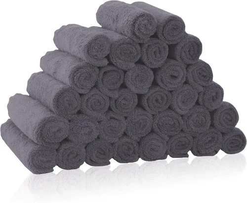 Miniatura 29 de Paquete de 16 paños para bebé, forro polar coral de lujo, extra absorbentes y suaves, para recién nacidos, bebés y niños pequeños, adecuados