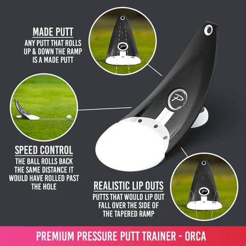 Miniatura 3 de PuttOUT Entrenador de putt de presión prémium: perfecciona tu putting de golf