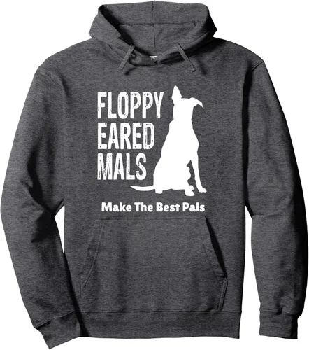 Miniatura 5 de Floppy Eared Mals Make The Best Pals Belgian Malinois Sudadera con capucha