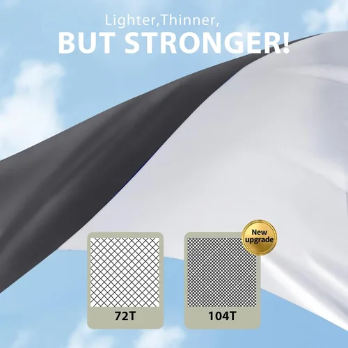 Miniatura 6 de KylinLucky Funda para sofá de patio al aire libre de 79 x 37 x 35 pulgadas, 78 x 36 pulgadas, 77 x 35 pulgadas, impermeable, resistente a la Negro