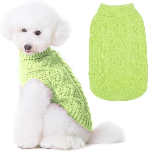 Miniatura 40 de BINGPET Suéter de Punto Térmico para Perros Pequeños, Medianos y Grandes, Abrigo de Invierno para Perros y Gatos, Conjuntos de Sudaderas Cálidas