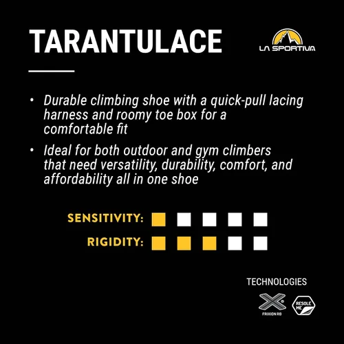 Miniatura 8 de La Sportiva Mens Tarantulace Rock Climbing Shoes