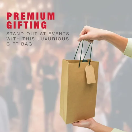 Miniatura 4 de Bolsa de regalo de vino para 2 botellas, 7.15 x 4 x 13 pulgadas, 24 bolsas de regalo para botellas de vino dobles
