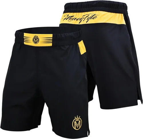 Miniatura 3 de Pantalones cortos de MMA y BJJ para hombre, UFC Grappling Fight Shorts para boxeo, kickboxing, Muay Thai 7 pulgadas entrenamiento cruzado