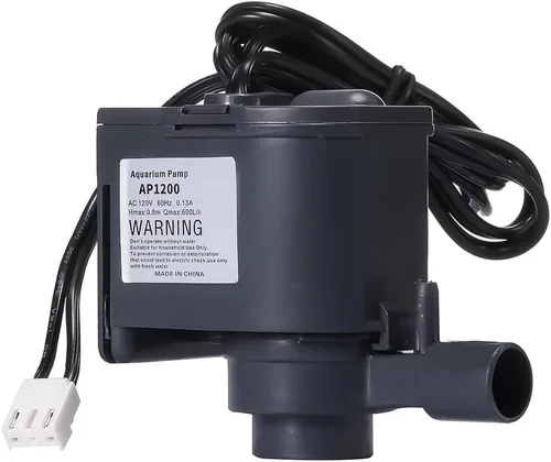 AP1200 AC120V Bomba de agua para máquina de hielo Euhomy, bomba de agua comercial de gran flujo para HZB-30F, HZB-38F, HZB-32, HZB-45, HZB-65,