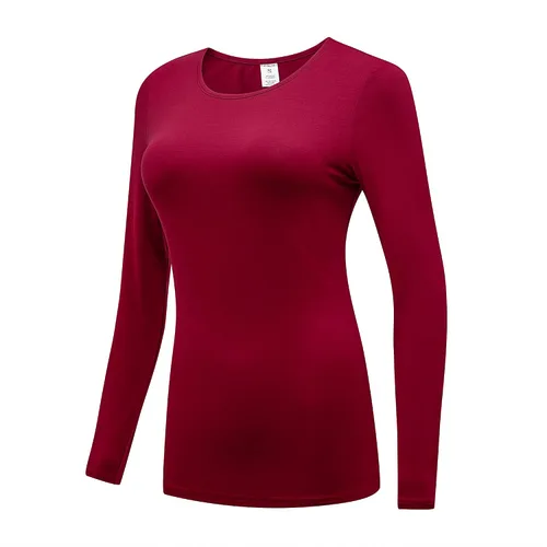 Miniatura 2 de Formeet17 Paquete de 2 camisetas de manga larga para mujer