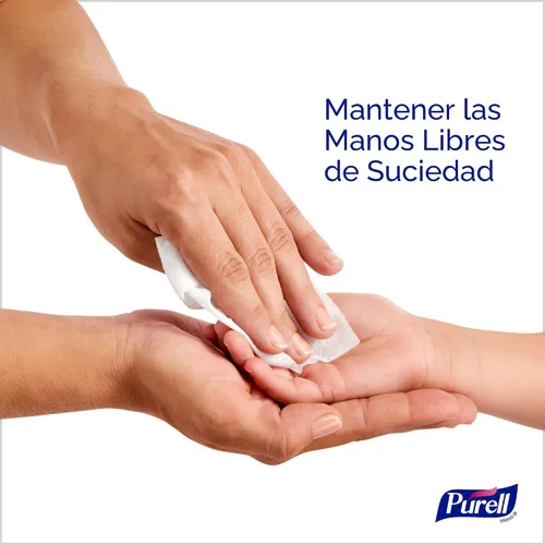Miniatura 5 de Purell Toallitas de limpieza Clean & Go, para piel y superficie, aroma fresco, paquete de viaje de 20 unidades (pack de 12), 9269-12-CMR