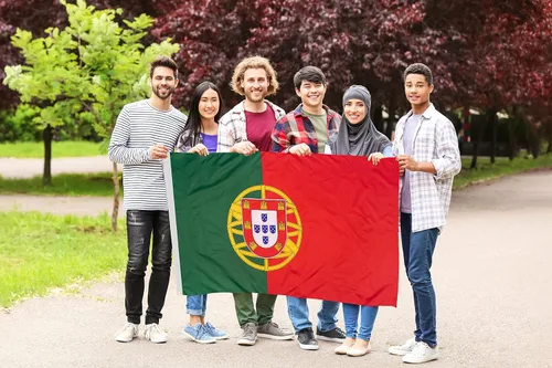 Miniatura 5 de DANF - Bandera de Portugal de poliéster de 3 x 5 pies, resistente a la decoloración, ojales de latón, cabecera de lona, banderas nacionales