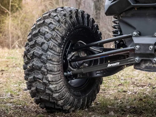 Miniatura 5 de SuperATV Brazos/varillas de radio inferior trasero en caja para Can-Am Maverick X3 64 pulgadas Turbo/X RC/X MR/X DS/MAX (ver ajuste a continuación)