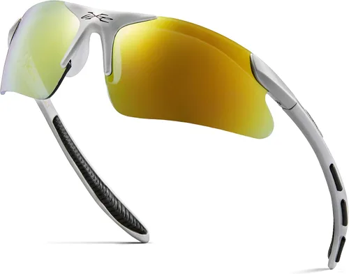 Lentes de sol deportivas para niños y niñas de 3 a 10 años de edad, para béisbol, ciclismo, softbol, lentes UV400