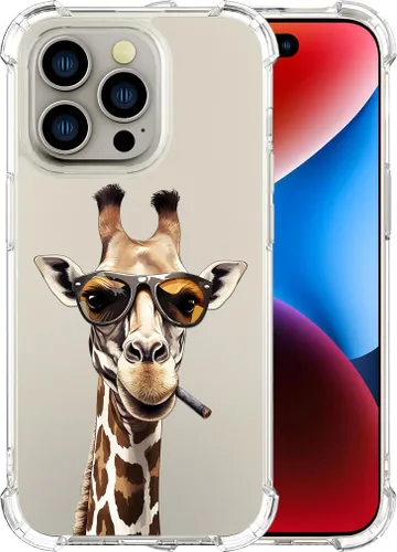 Miniatura 75 de Compatible con iPhone 14, funda transparente y bonita para mujeres y niñas, diseño floral, diseño floral femenino, funda para teléfono 14