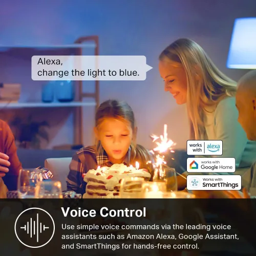 Miniatura 8 de Kasa Smart - Bombillas inteligentes de color completo, bombillas WiFi inteligentes regulables con cambio de color total compatibles con Alexa