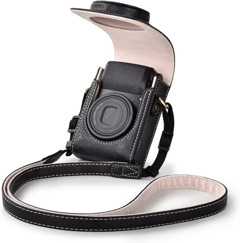 Rieibi Funda para cámara Sony ZV1F/ZV1/Ricoh GR IV/IIIx/Ricoh III II/Fujifilm X-Half/X-HF1/Panasonic LX9 LX10 LX15/Canon G7X III / G7X II / SX740 HS