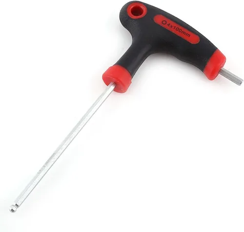 Miniatura 9 de Dioche Llave hexagonal, multiusos, fácil de transportar, llave hexagonal de pedal, herramienta multifuncional, llaves de llave de mango largo