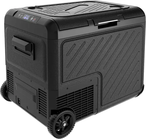 Miniatura 9 de EUHOMY Refrigerador de 12 voltios, 19 QT (18 L) congelador portátil, enfriador eléctrico -4℉~68℉, refrigerador de auto de 12V con puerta reversible