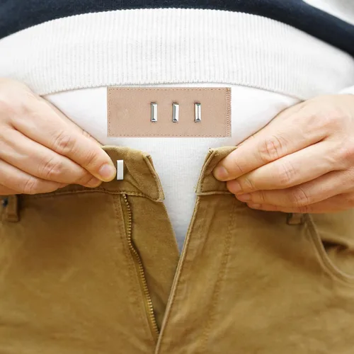 Miniatura 6 de Extensores de cintura de los pantalones mtlee 10 piezas con gancho de metal para pantalones, Jeans, pantalones y falda