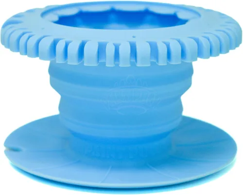 Paint Puck CollapsiBowl - Limpiador de pinceles de pintura, taza de enjuague (azul) - Taza de agua plegable para pintura y limpiador de pinceles con