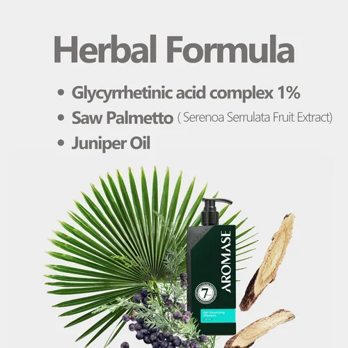 Miniatura 4 de Aromase Champú voluminizador para el cabello, champú clarificante, aumenta el volumen del cabello, equilibra el aceite del cuero cabelludo, alivia