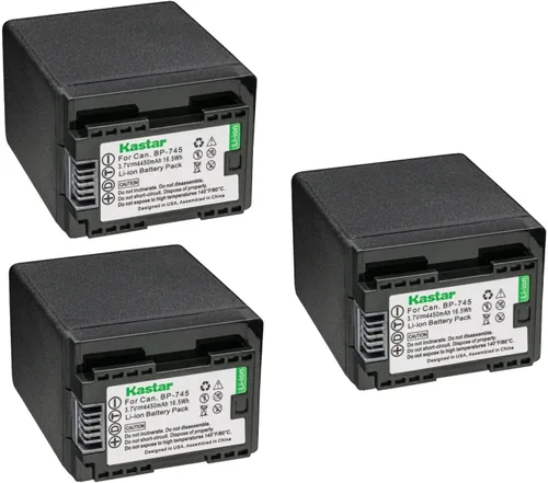 Miniatura 5 de Kastar Batería BP-745 de repuesto para Canon VIXIA HF M500 HFM500, VIXIA HF R30 HFR30, VIXIA HF R32 HFR32, VIXIA HF R36 HFR36, VIXIA HF R37 HFR37