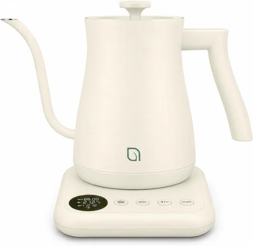 Miniatura 7 de WILLOW ECO SERIES - Hervidor eléctrico de cuello de cisne con 5 ajustes preestablecidos de temperatura y función de mantener el calor, 0.8L