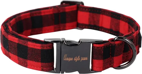 Miniatura 63 de Unique style paws - Collar para perro con hebilla de metal, naranja, duradero, lindo collar para perros pequeños, medianos y grandes