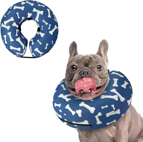 Miniatura 44 de Supet Cono Inflable para Perro para Perros Grandes, Medianos y Pequeños, Collar de Cono Suave para Perros y Gatos, Collar EC para Cuello de Perro