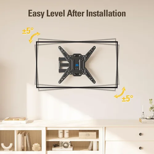 Miniatura 6 de Mounting Dream Soporte de pared para monitor para la mayoría de televisores y monitores de 10 a 26 pulgadas, soporte de pared VESA pequeño