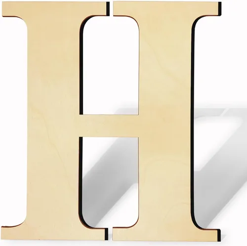 Miniatura 37 de Números de madera sin acabar - 3 grande de 15 pulgadas, en blanco y grande para manualidades de bricolaje, decoraciones de bodas y fiestas de Número