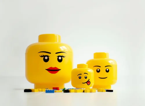 Miniatura 4 de Room Copenhagen, Lego - Cabezales de almacenamiento apilables – Contenedores organizativos construibles para juguetes y accesorios para niños – 4.02