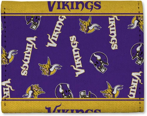 Miniatura 9 de Rico Industries Billetera triple de lona de la NFL - Gran accesorio