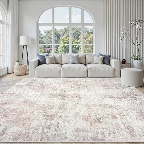 Miniatura 23 de Alfombras 5x7 para sala de estar: gran alfombra suave lavable, moderna, abstracta, antideslizante, sin desprendimiento, para interiores, delgada