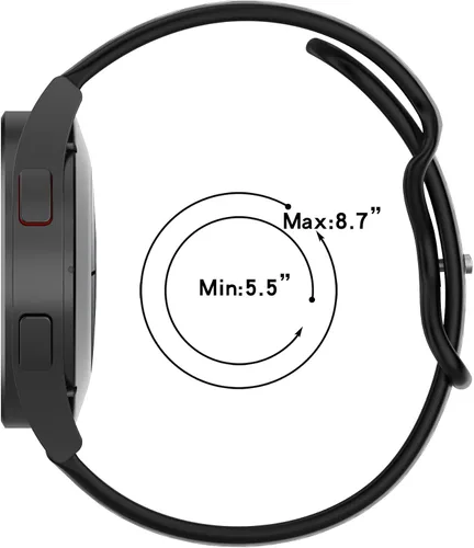 Miniatura 2 de Bandas suaves compatibles con Huawei Watch GT3 de 1.81 pulgadas/GT Runner/GT2 de 1.81 pulgadas, correas de repuesto ajustables de silicona
