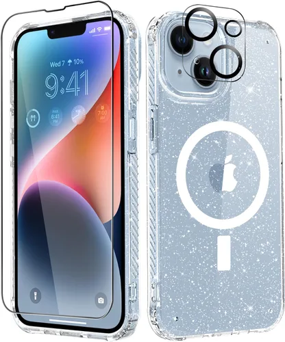 Miniatura 10 de MIODIK Compatible con Funda para iPhone Air, [Compatible con Magsafe] con Protector de Pantalla y Protección de Cámara Mejorada, Funda Protectora