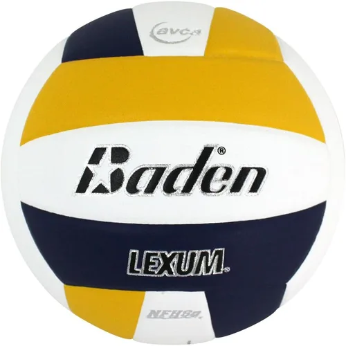 Miniatura 34 de Baden - Lexum - Microfibra compuesta de alta calidad Balón de voleibol oficial para interiores de la escuela secundaria 13U a 18U