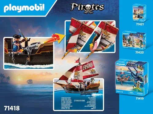 Miniatura 8 de Playmobil Barco pirata