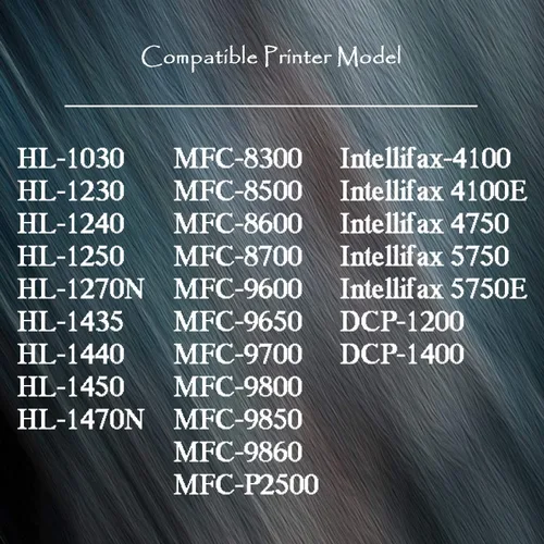 Miniatura 2 de Reemplazo de tóner y tambor compatible para Brother TN460 Cartucho de tóner DR400 DR400 para impresora láser HL-1240 HL-1250 HL-1270 HL-1440