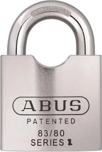 ABUS 83/80 300 Schlage - Candado de latón cromado rekeyable, Zero Bitted
