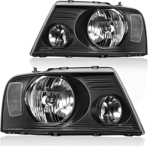 Miniatura 10 de AUTOSAVER88 Conjunto de faros delanteros compatible con Ford F150 F-150 2004 2005 2006 2007 2008 04-08/2006-2008 Lincoln Mark LT, reemplazo de faro