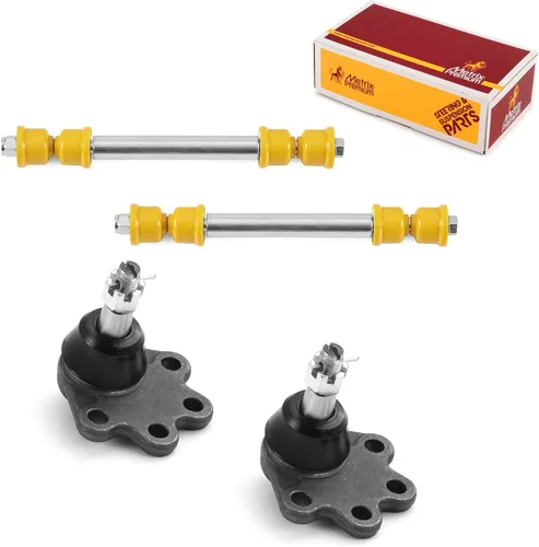 Miniatura 290 de Metrix Premium Chassis Parts - Juego de 4 piezas de articulación de rótula superior y barra estabilizadora delantera para Ford Ranger RWD 1998-2011