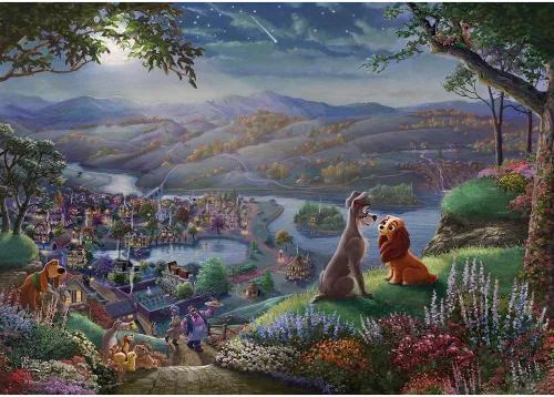 Miniatura 10 de MIGHTYPRINT Disney – La Bella Durmiente – Princesa Aurora y el Príncipe Felipe – Arte de pared duradero de 24 x 17 pulgadas – No hecho de papel